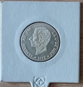 HISZPANIA UNA PESETA 1882 ALFONSO XII - REPLIKA
