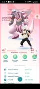 Konto Pokemon 47level 