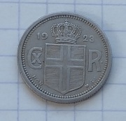 #353 Islandia 25 aurar 1923 rzadka!