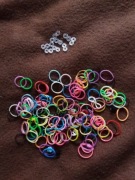 Kolorowe gumki do warkoczyków 173 sztuki