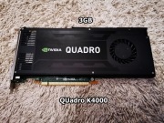 NVidia QUadro 3GB K4000 