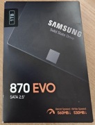 Dysk SSD Samsung 870 EVO 1000 GB 2,5" data III 1 Tb.