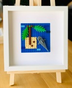 LEGO_obraz "Rekin"_wyjątkowy prezent 