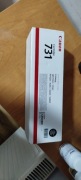 Toner Canon 731 Black.Oryginalny | Nowy, Fabrycznie Zamknięty