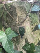 Wisiorek handmade z żywicy epoksydowej 