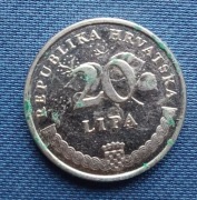 Moneta Chorwacja 20 lip 2011