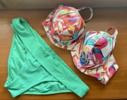 Fantasie Freya Paradise Bay, rozmiar 34H 75K F&F 16 44 szmaragdowa zieleń