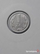 MONETA 1 ZŁ 1974 ROK ALUMINIUM PRL