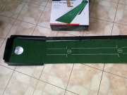Golf - pokojowa mata do putowania z automatycznym powrotem