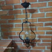 Lampa wisząca (naftowa)