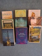 Zestaw 9-ciu książek obyczajowych.