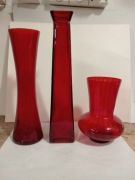 Wazony szklane ozdobne szkło