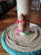 Drapak dla kota z myszka