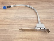 Śledź do obudowy komputera 2 x USB 2.0