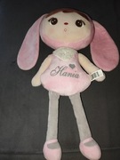 Lalka-zając z imieniem 