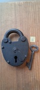 Stara kłódka kolekcjonerska