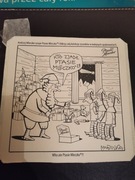 Andrzej Mleczko - "Kto zjadł ptasie mleczko?!" druk reprodukcja