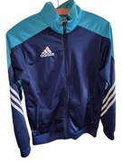 Markowa bluza sportowa Adidas r M zapinana na zamek kieszenie