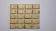 20 Worków z piaskiem mur koloru piaskowego kompatybilne z Lego, Cobi