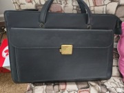 Elegancka skórkowa aktówka