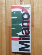 mapa turystyczna plan miasta Mediolanu 