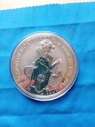 10 oz Bestie Królowej 2021 Biały lew Mortimerów