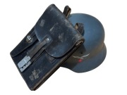 ORYGINALNY WOJSKOWY MAPNIK RAPORTÓWKA NIEMIECKIEGO OFICERA