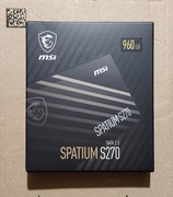 Dysk SSD MSI SPATIUM S270 960GB 2,5 cala SATA3 500/450MB/s