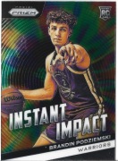Brandin Podziemski - karta NBA - 2023-24 Panini Prizm - Instant Impact