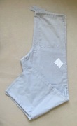 Jasnoszare spodnie medyczne M/L unisex Life biodra 57 cm x2