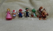 Figurki SUPER MARIO komplet RETRO 6 sztuk NOWE