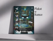 Plakat Vkie "Dżungla" plakat w ramce a3