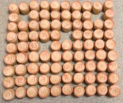 Beczułki numerowane do starej gry niekompletne.