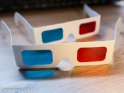 Okulary anaglifowe 3D papierowe (2 pary)