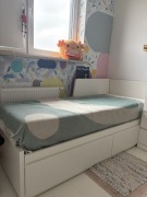 Łóżko Ikea / rozkładane / bez materaca