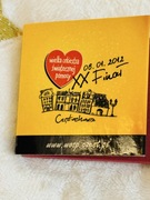 Moneta 10 finałków z XX 20 finału WOŚP z 2012 r