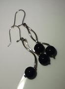 Kolczyki srebrne Noc Kairu 