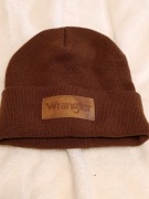 Czapka Wrangler zimowa damska męska uniwersalna kolor brąz 