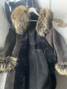 Naturalne futro że skóry owczej 