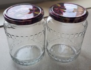 Słoiki komplet 2 sztuki 720 ml + zakrętki