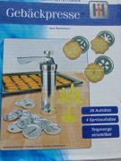 Wyciskarka do ciasta 20 końcówek