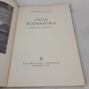 Olga Boznańska Zarys życia i twórczości. Helena Blum