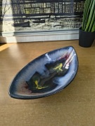 Vintage patera ceramiczna – artystyczne szkliwo, designerska forma