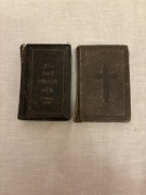 Dwa stare niemieckie modlitewniki. 1843 i 1889