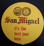 Stara podstawka San Miguel Hong Kong