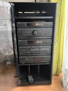 szafka na sprzęt audio plus wieża Kenwood RXD-25: