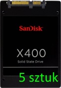 5x SSD | 128GB | SanDisk X400 | 5 sztuk | FV | BDB