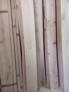 Lamele dębowe 4 mm różne długości.