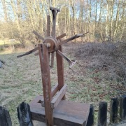 stare motowidło tkackie