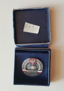 Srebrna Odznaka Wzorowy Kierowca PRL | Numerowana 2338 | Mennica Państwowa